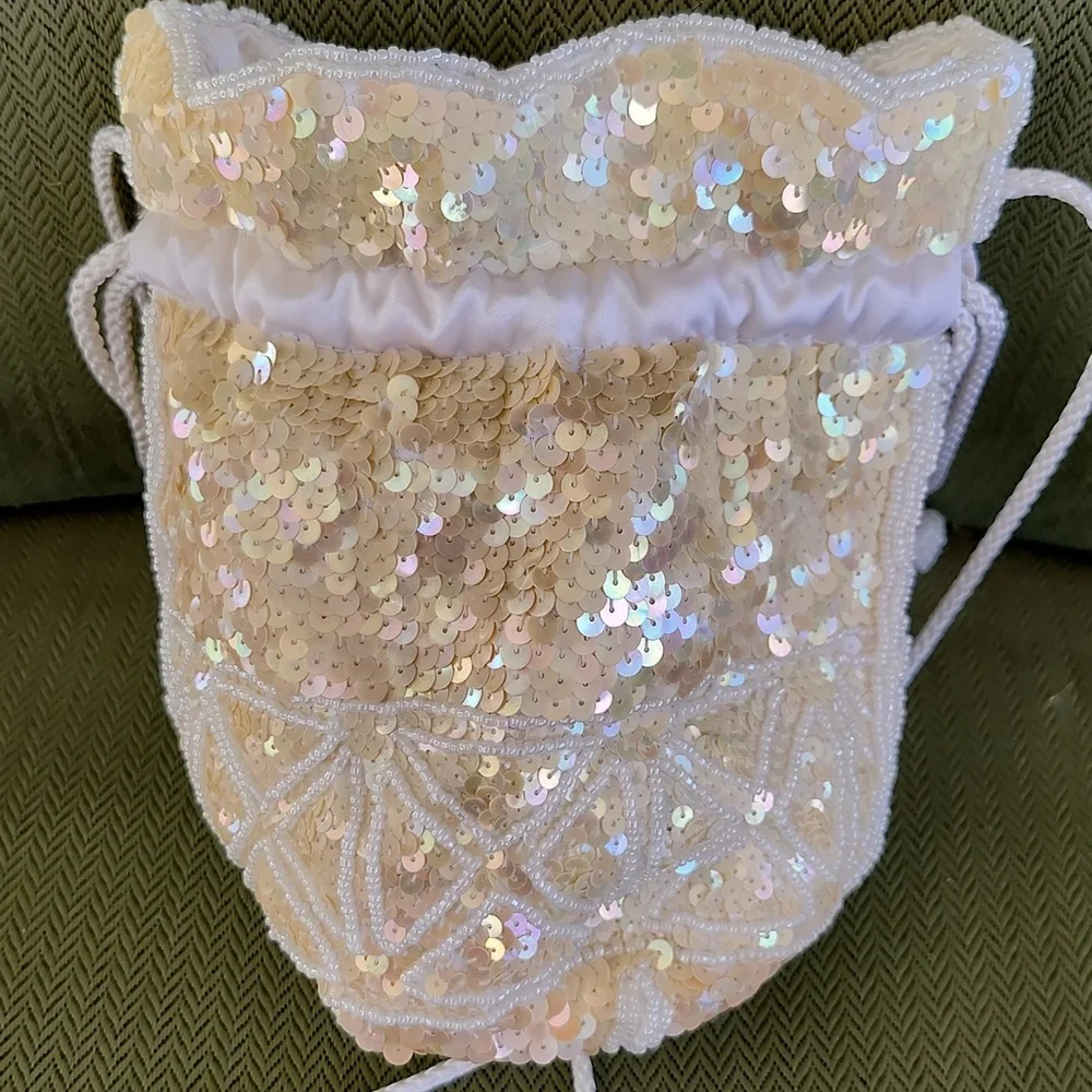 Wedding bridal, Vintage Evening bag Like New. special occassion, pouch,purse